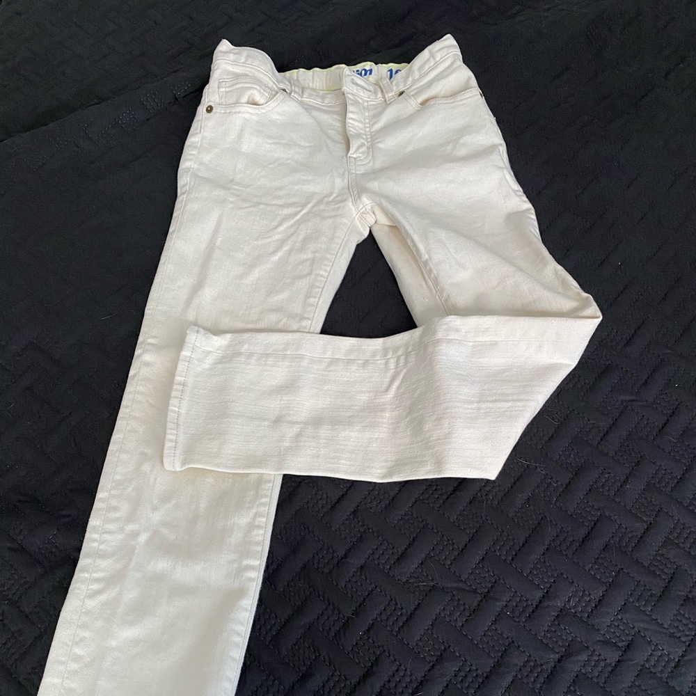 Boys Crewcut Slim Jeans, Off-White